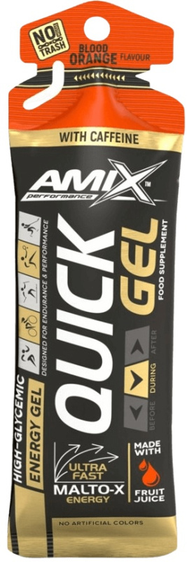 Amix Nutrition Amix Quick Gel 45 g - krvavý pomeranč