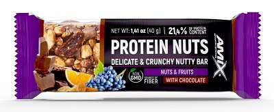Amix Nutrition Amix Protein Nuts Bar 40 g - Nuts/Fruits