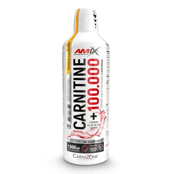AMIX Carnitine 100000, 1000 ml Příchuť: Limetka/Citrón