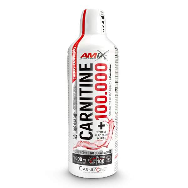 AMIX Carnitine 100000, 1000 ml Příchuť: Višeň/Malina