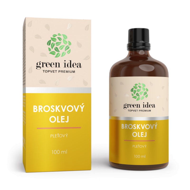 Green idea Broskvový pleťový olej 100 ml