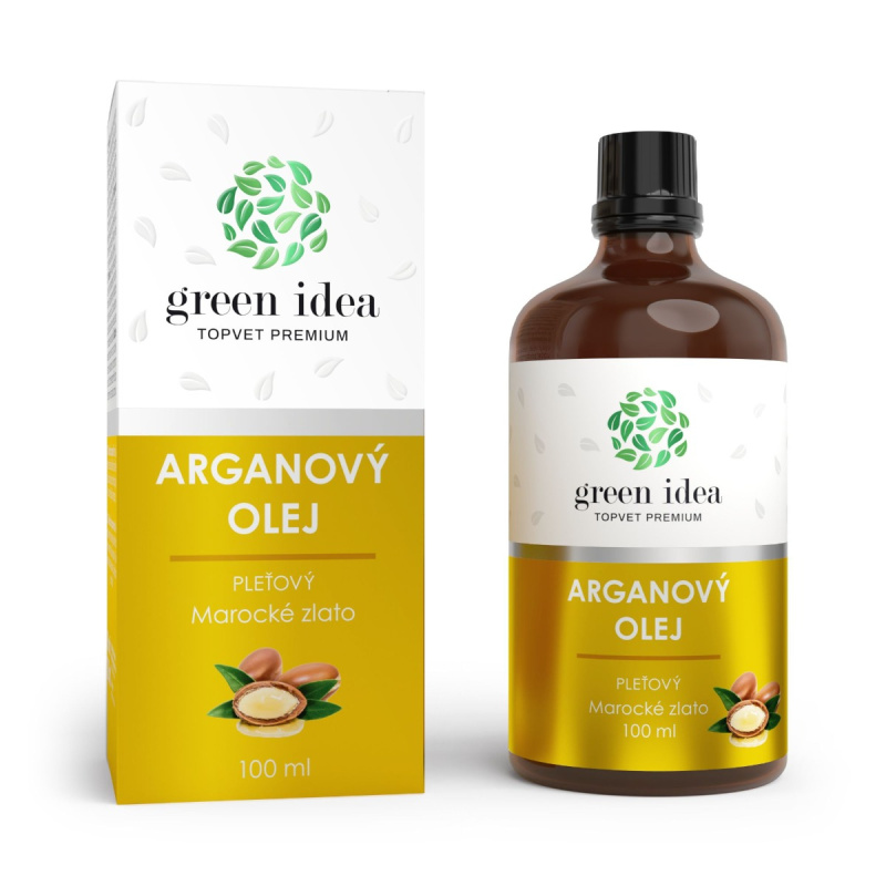 Green Idea Arganový olej pleťový olej pro všechny typy pleti včetně citlivé 100 ml