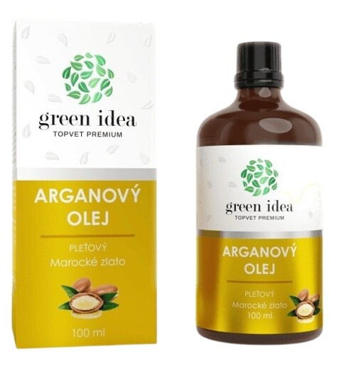 Green Idea Arganový olej pleťový olej pro všechny typy pleti včetně citlivé 100 ml