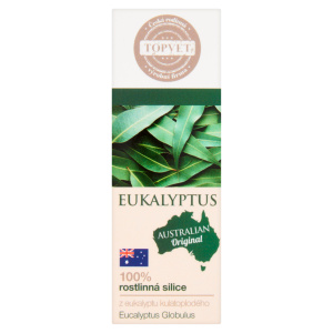 Green Idea Eukalyptus 100% silice pro podporu normální funkce dýchacího ústrojí 10 ml