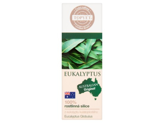 Green Idea Eukalyptus 100% silice pro podporu normální funkce dýchacího ústrojí 10 ml