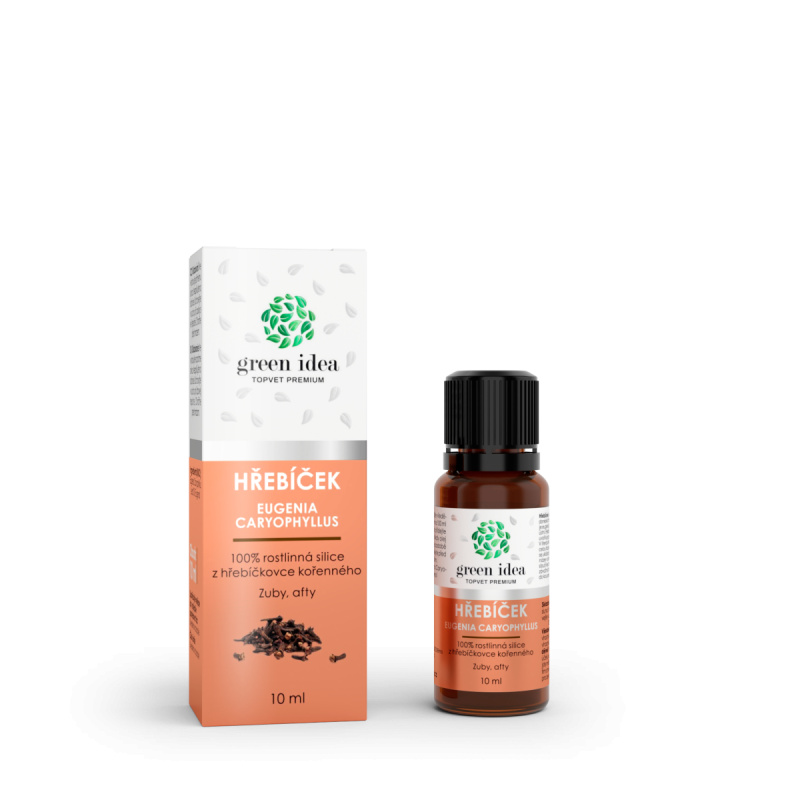 Green Idea Hřebíček 100% hřebíčková silice 10 ml