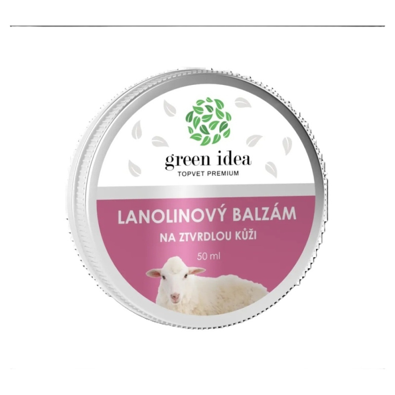 GREEN IDEA Lanolinový balzám na nohy 50 ml