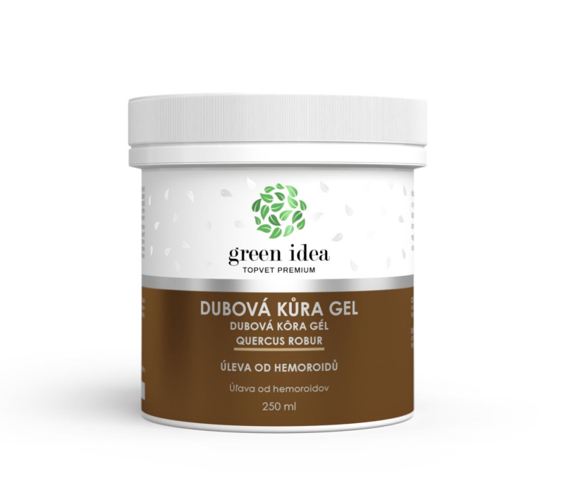 GREEN IDEA Dubová kůra gel 250 g