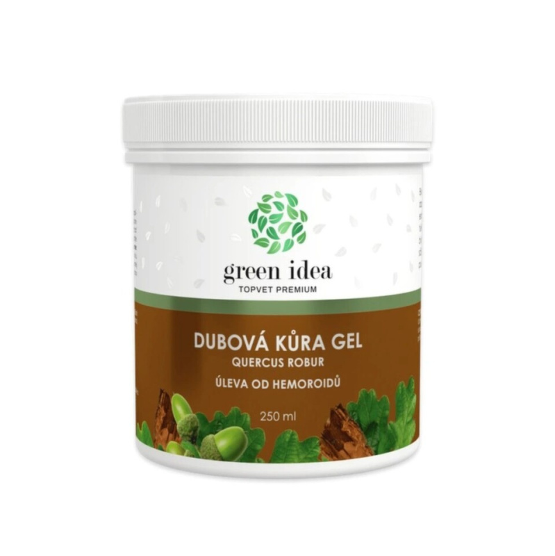 GREEN IDEA Dubová kůra gel 250 g