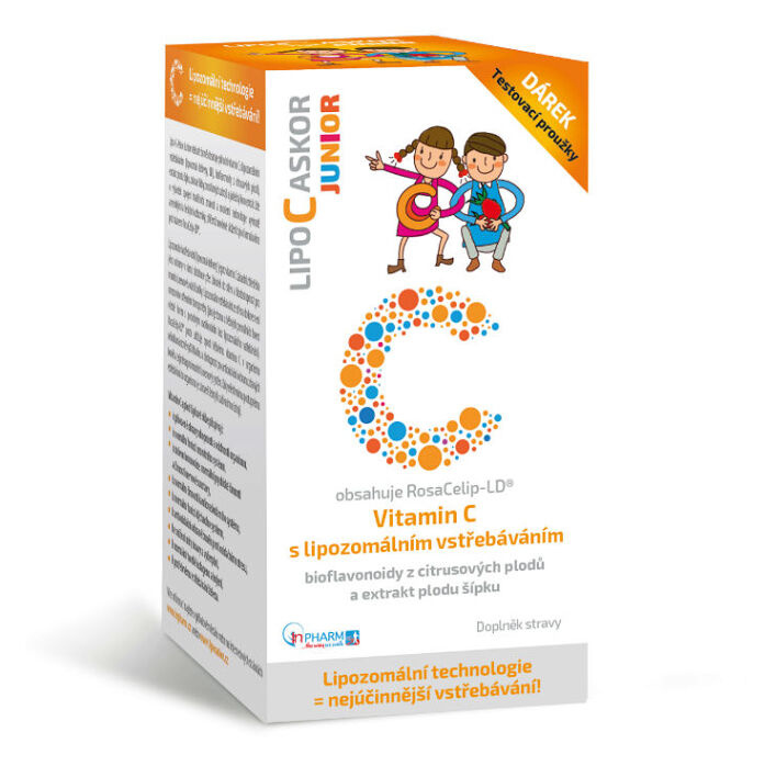 LIPO C ASKOR Junior tekutý lipozomální vit.C 110ml