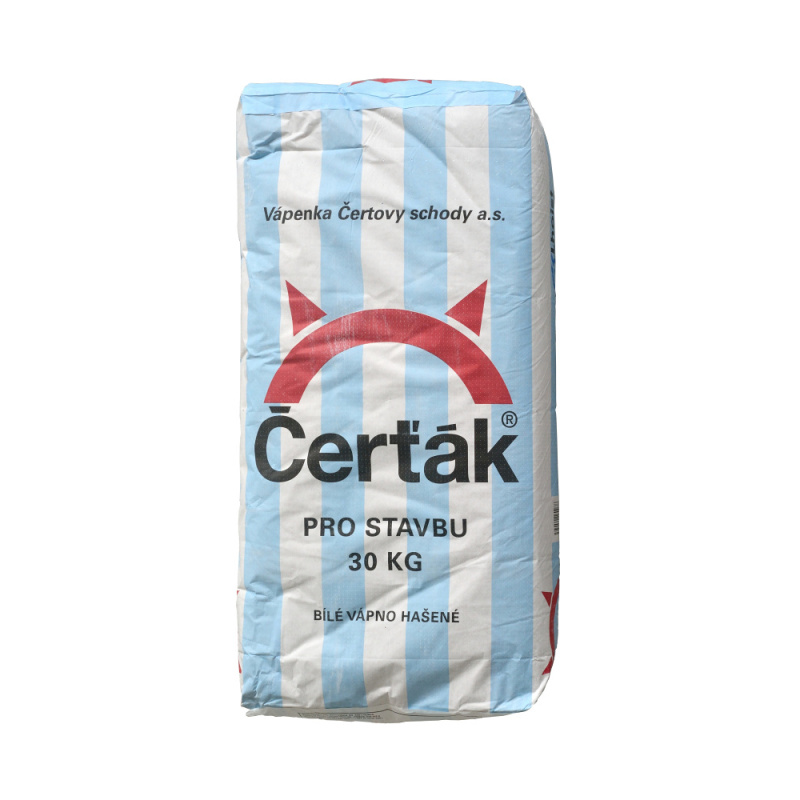Vápno bílé hašené Čertovy schody 30 kg