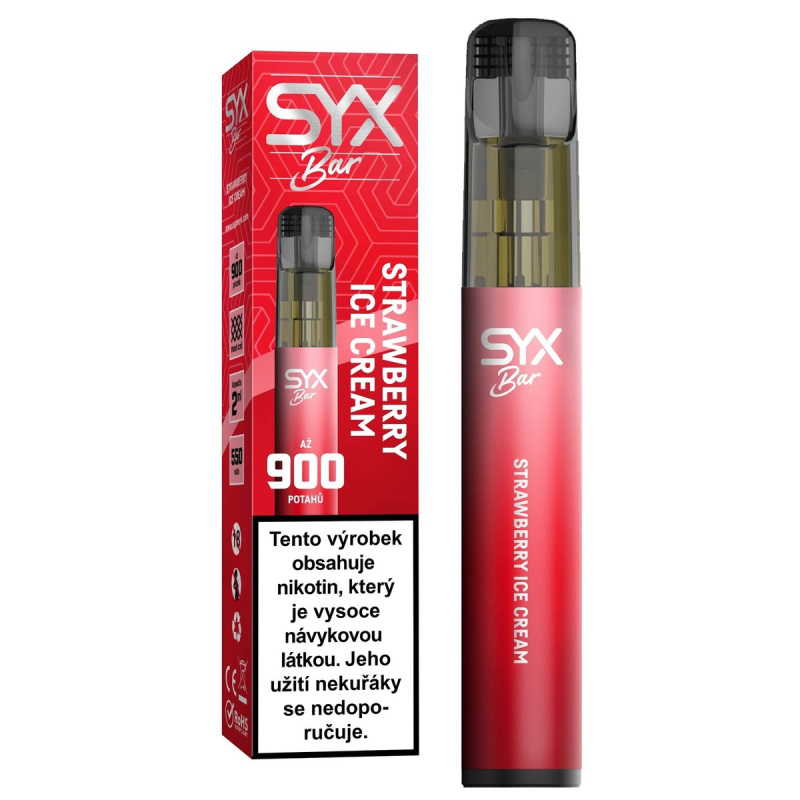 SYX Bar Strawberry Ice Cream