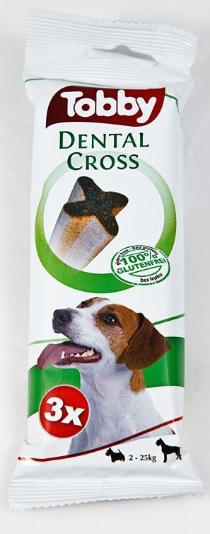 Tobby Dental Cross S/M - 70g/3ks