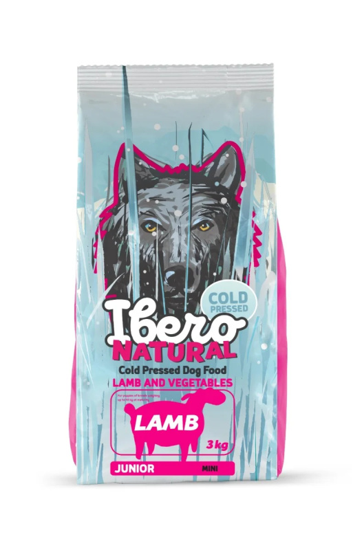 Ibero Cold Press Dog Junior Mini Lamb - 500g