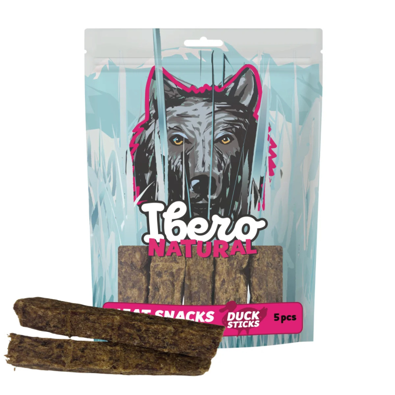 Ibero Cold Meat Snack Duck Sticks with Collagen - 5ks