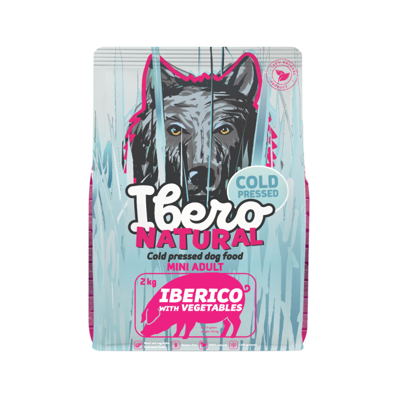Ibero Cold Press Dog Mini Adult Iberico - 2kg