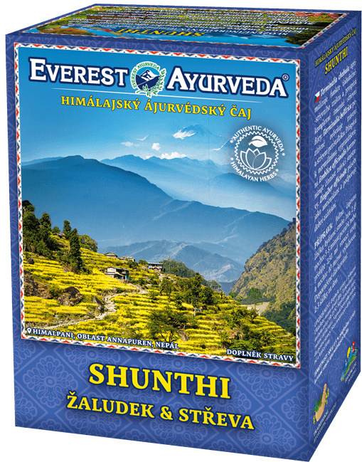 Everest Ayurveda SHUNTHI Žaludek a střeva 100 g
