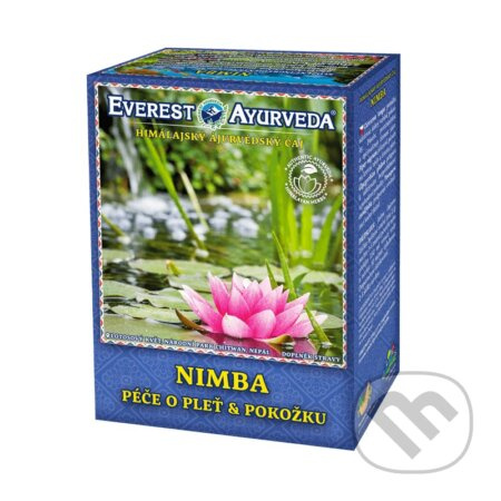 Everest Ayurveda NIMBA himalájský bylinný čaj účinný na regeneraci pokožky zvaný čistič krve 100 g