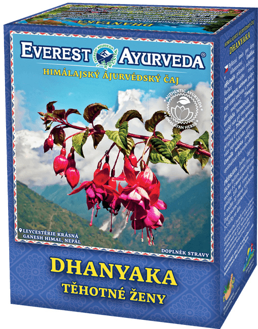 Everest Ayurveda DHANYAKA Čaj pro těhotné ženy 100 g