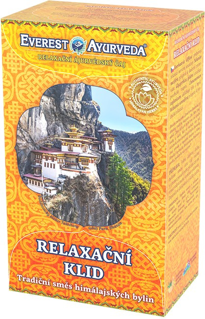 EVEREST AYURVEDA Relaxační ájurvédský čaj RELAXAČNÍ KLID