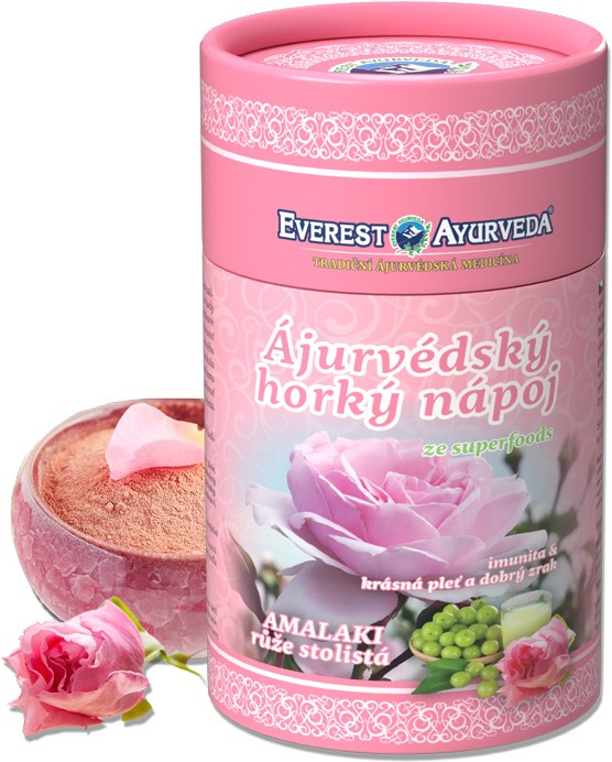 EVEREST AYURVEDA himalájský horký nápoj AMALAKI růže