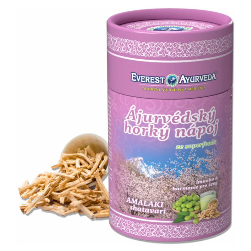 EVEREST AYURVEDA himalájský horký nápoj AMALAKI shatavari