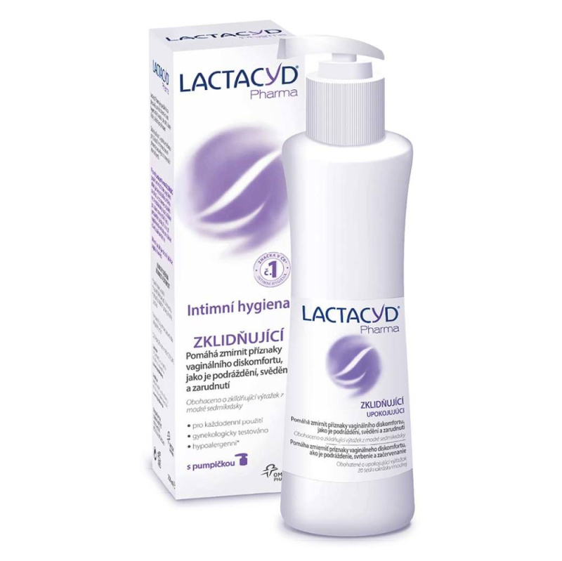 Lactacyd Pharma zklidňující emulze pro intimní hygienu 250 ml