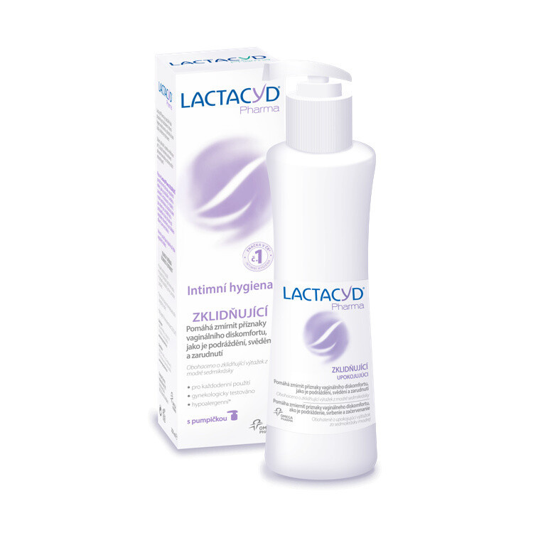 Lactacyd Pharma zklidňující emulze pro intimní hygienu 250 ml