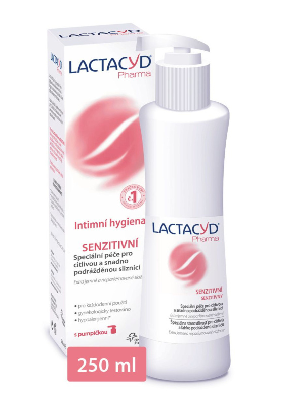 Lactacyd Pharma senzitivní emulze pro intimní hygienu 250 ml