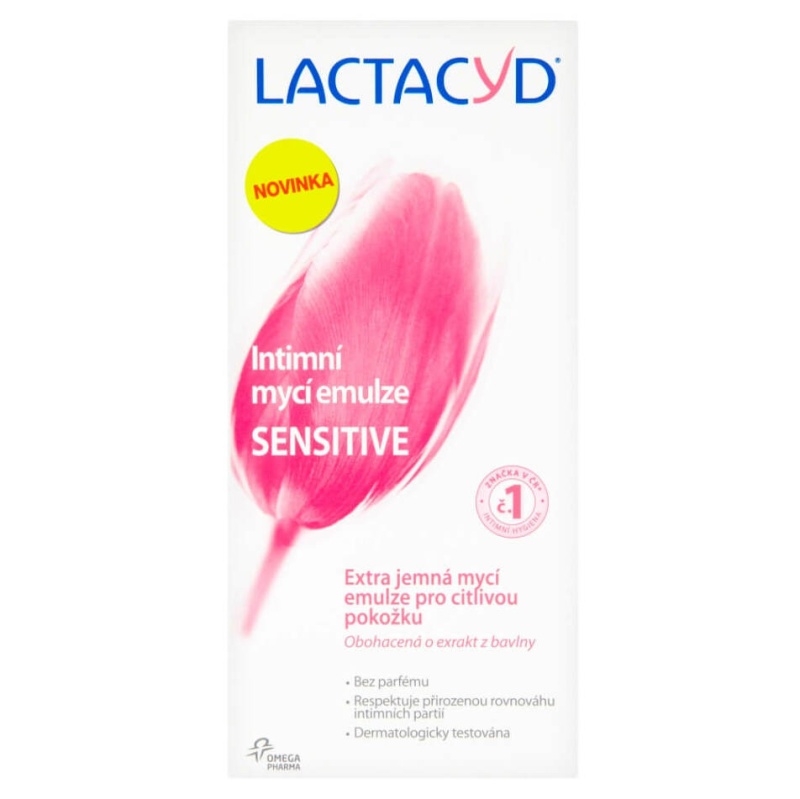 Lactacyd Sensitive emulze pro intimní hygienu 200 ml