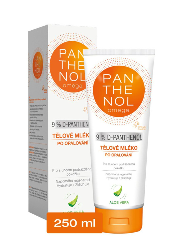Altermed Panthenol Omega tělové mléko po opalování s aloe vera 250 ml