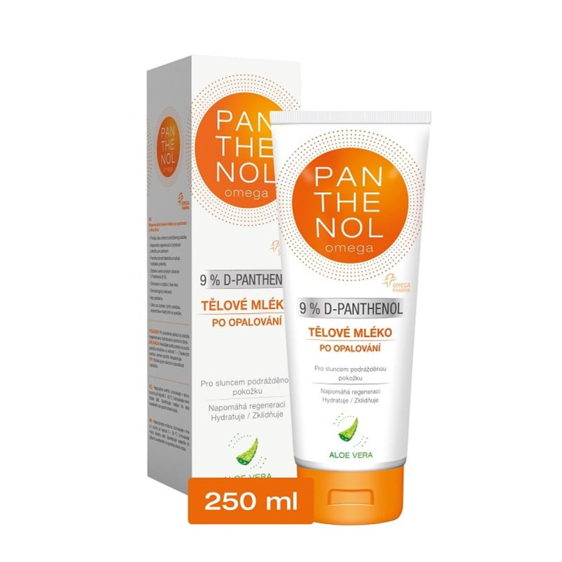 Altermed Panthenol Omega tělové mléko po opalování s aloe vera 250 ml