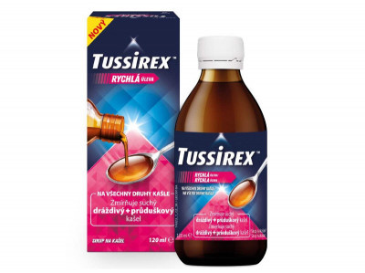 Tussirex sirup na kašel 120ml