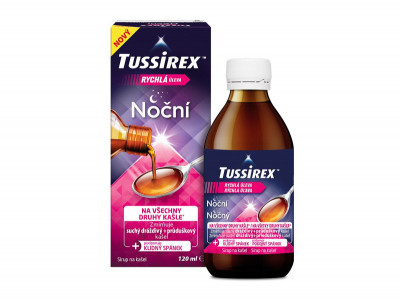 Tussirex noční sirup 120ml