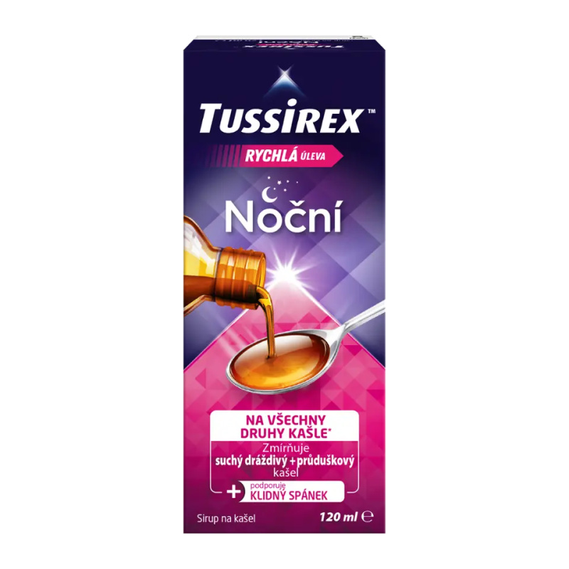 Tussirex noční sirup 120ml