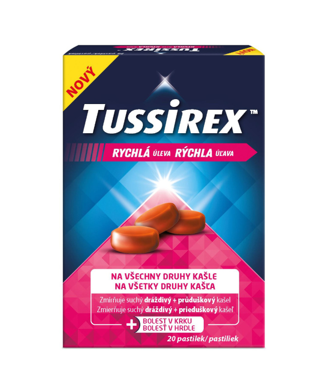 Tussirex pastilky proti kašli past.20