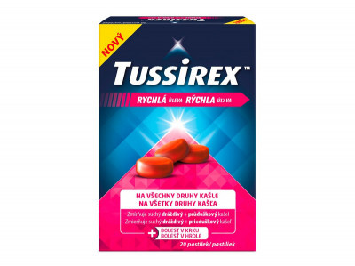 Tussirex pastilky proti kašli past.20
