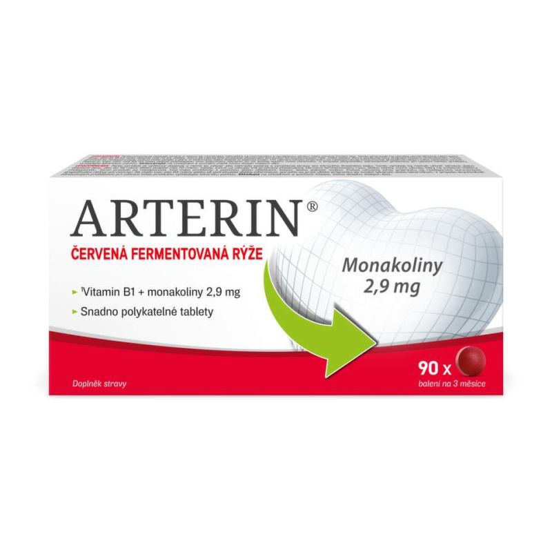 ARTERIN 2,9 mg 90 tablet