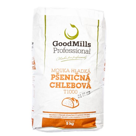 GOODMILLS PROFESSIONAL Mouka hladká pšeničná chlebová T1000 5 kg