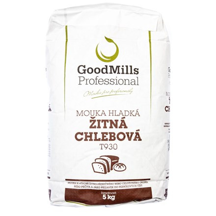 GOODMILLS PROFESSIONAL Mouka hladká žitná chlebová T930 5 kg