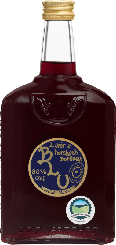 Bairnsfather Blu likér 0,5l 30%