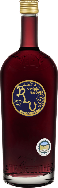 Bairnsfather Blu likér 1l 30%