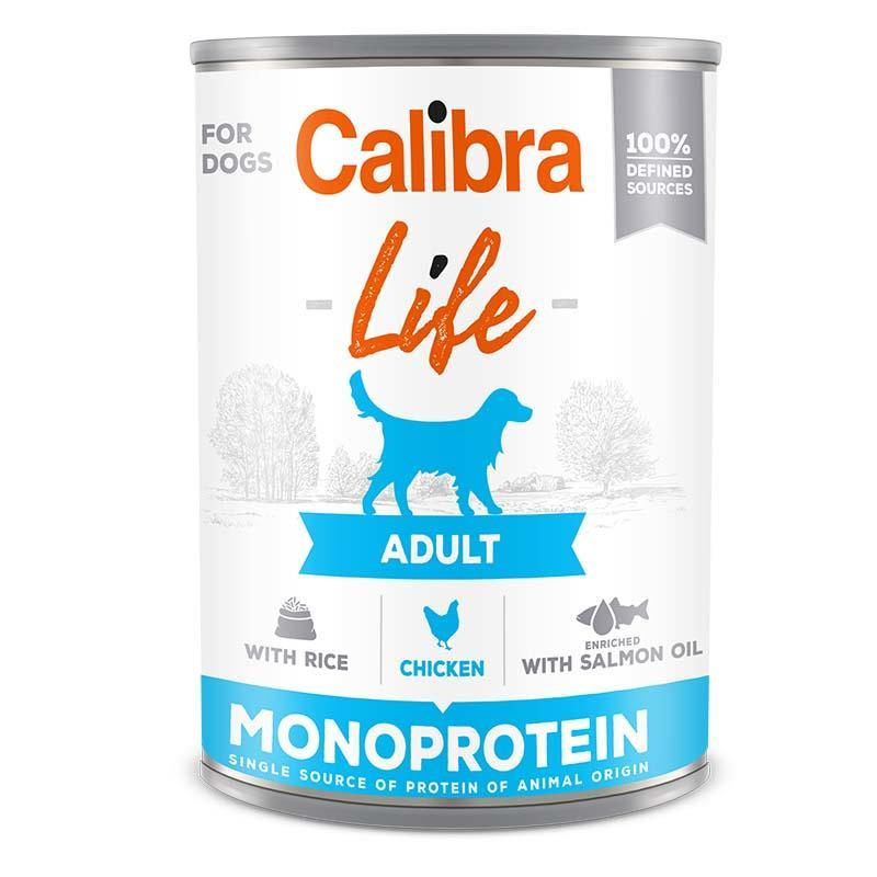 Calibra Dog Life  konz.Adult Chicken with rice 400 g