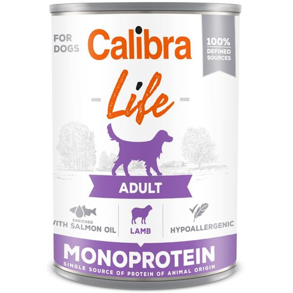 Calibra Dog Life  konz.Adult Lamb 400 g