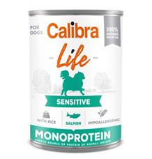 Calibra Dog Life  konz.Sensitive Salmon with rice 400 g