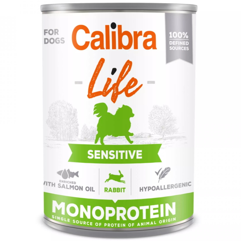 Calibra Dog Life  konz.Sensitive Rabbit 400 g