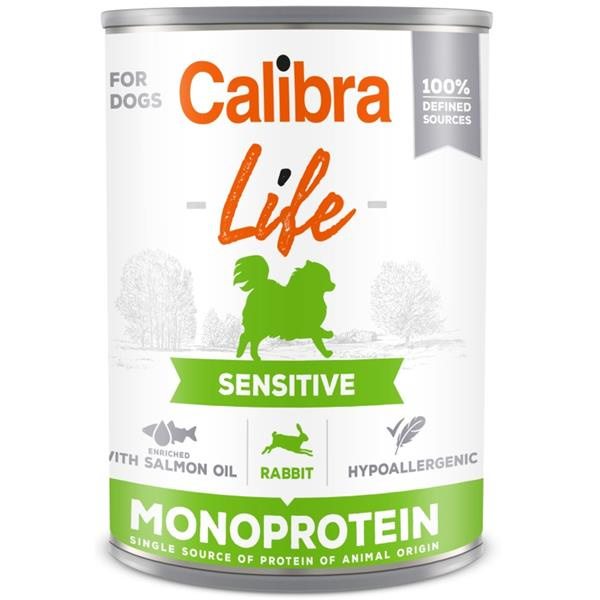 Calibra Dog Life  konz.Sensitive Rabbit 400 g