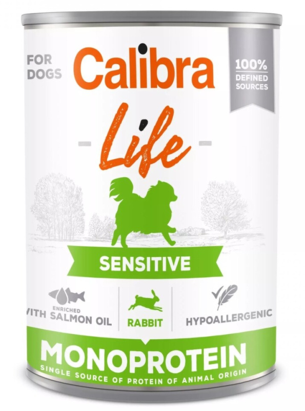 Calibra Dog Life  konz.Sensitive Rabbit 400 g