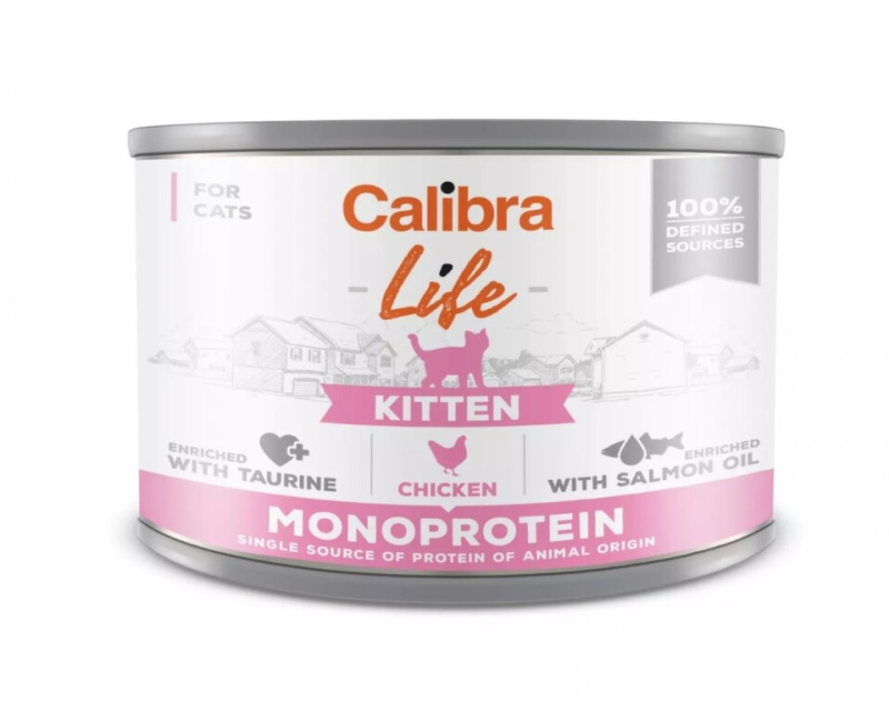 Calibra Cat Life  konz.Kitten Chicken 200 g