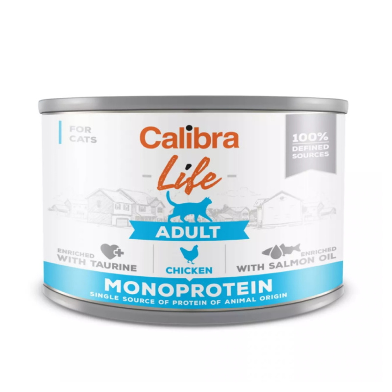Calibra Cat Life  konz.Adult Chicken 200 g